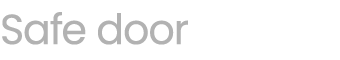 Safe door