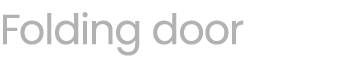 Folding door